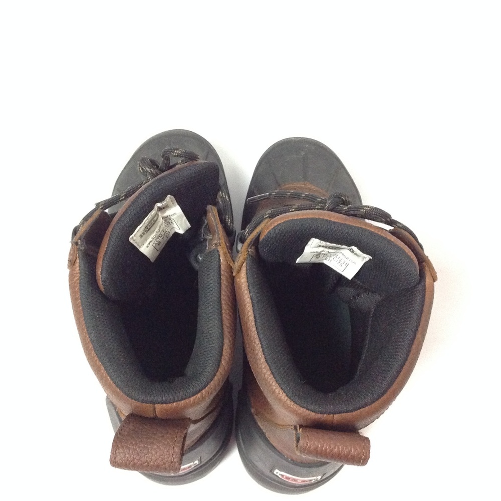 Iron Age Men's Lace Up Work Boots Steel Toe M - Picture 5 of 7